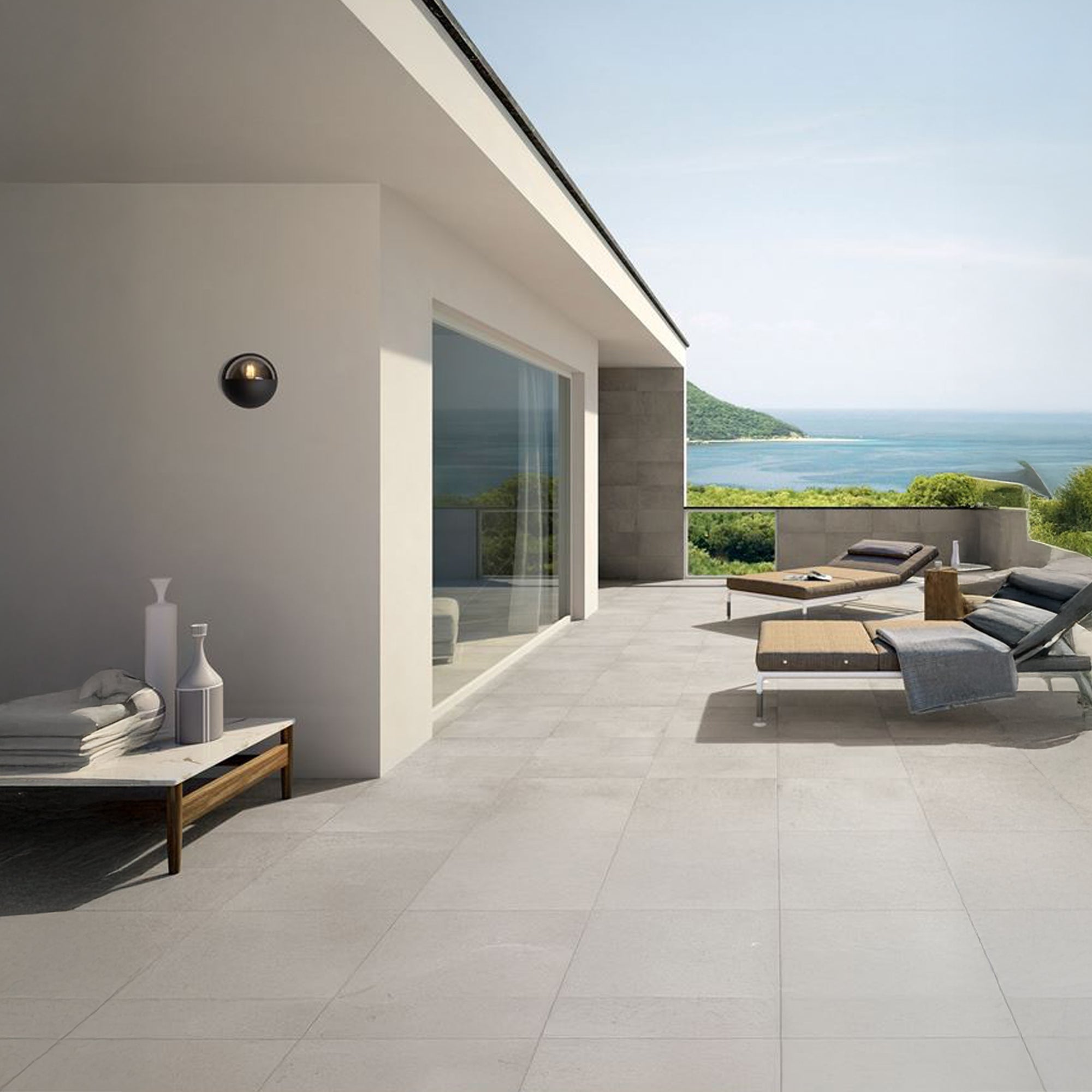 Nova Luce Amel E27 nástěnné kulaté svítidlo IP65