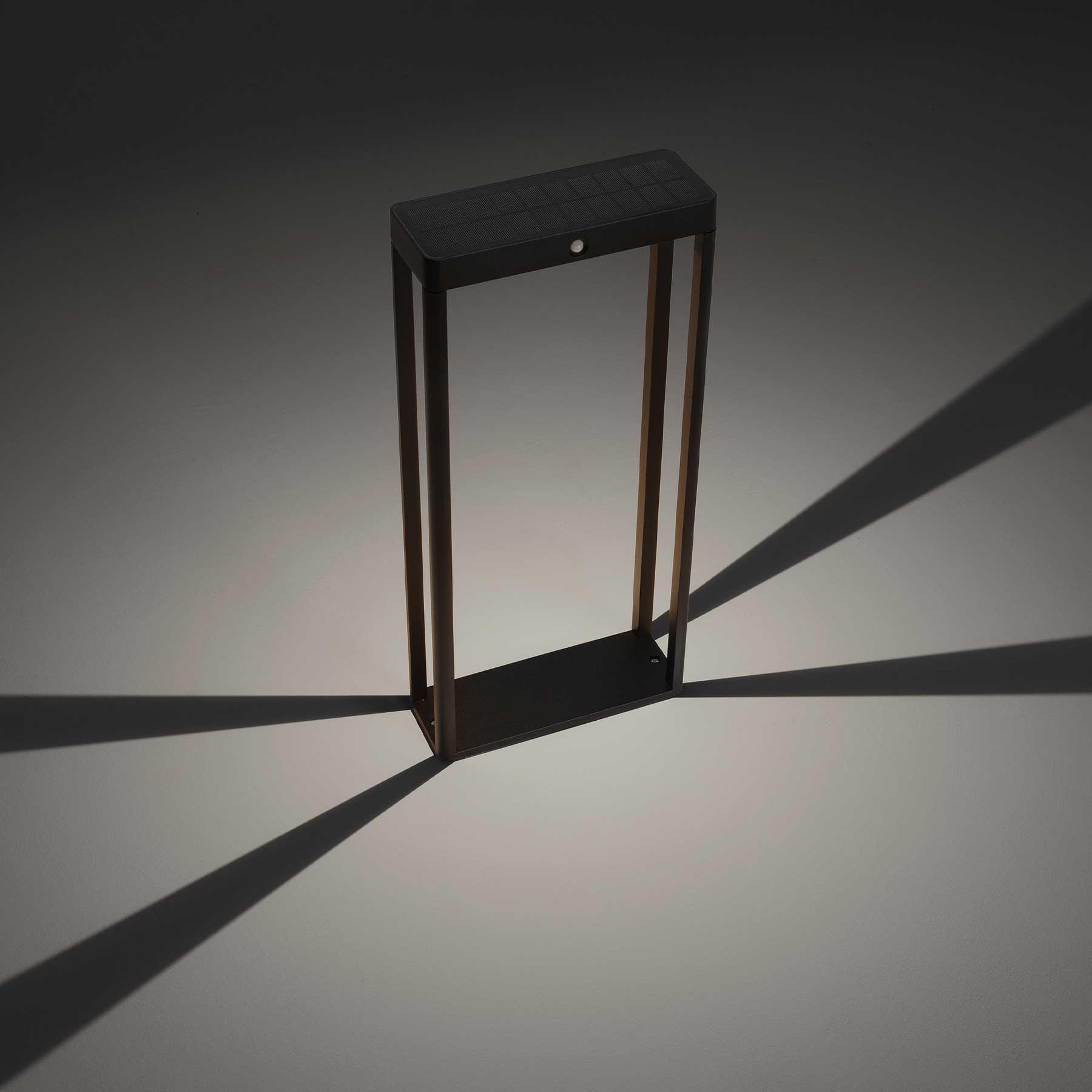 Nova Luce Berni LED solární sloupkové svítidlo IP65