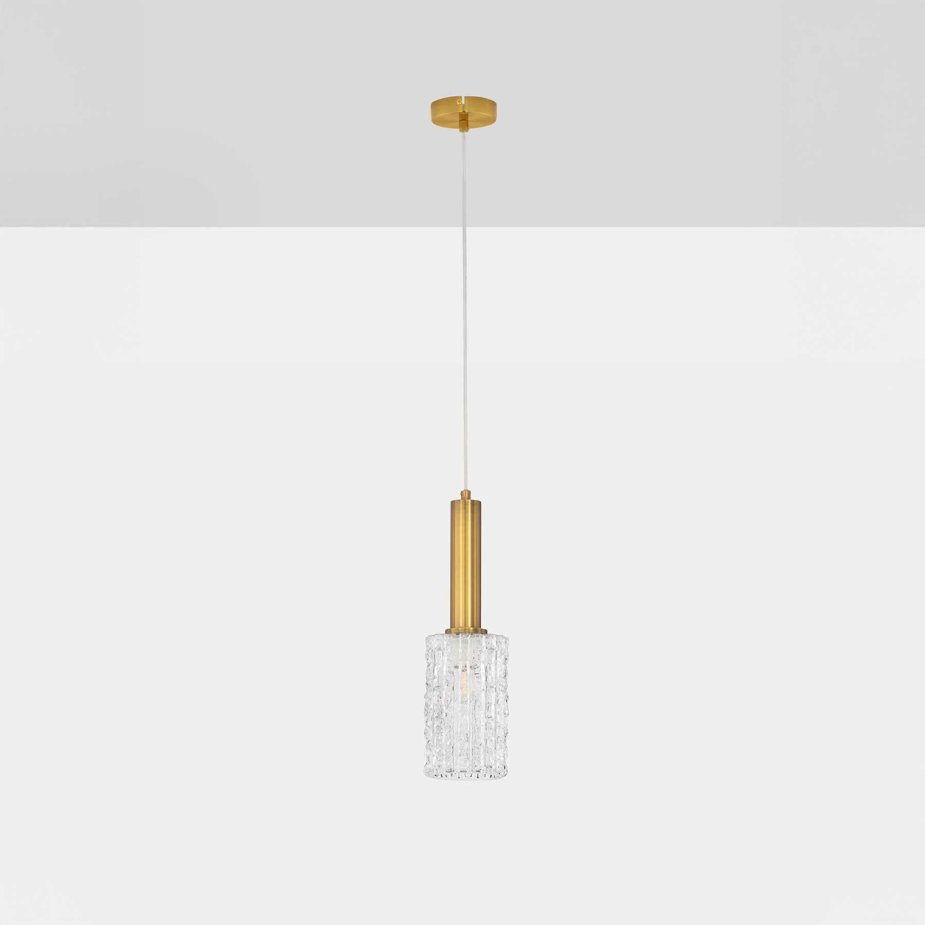 Nova Luce Certa E27 skleněné závěsné svítidlo