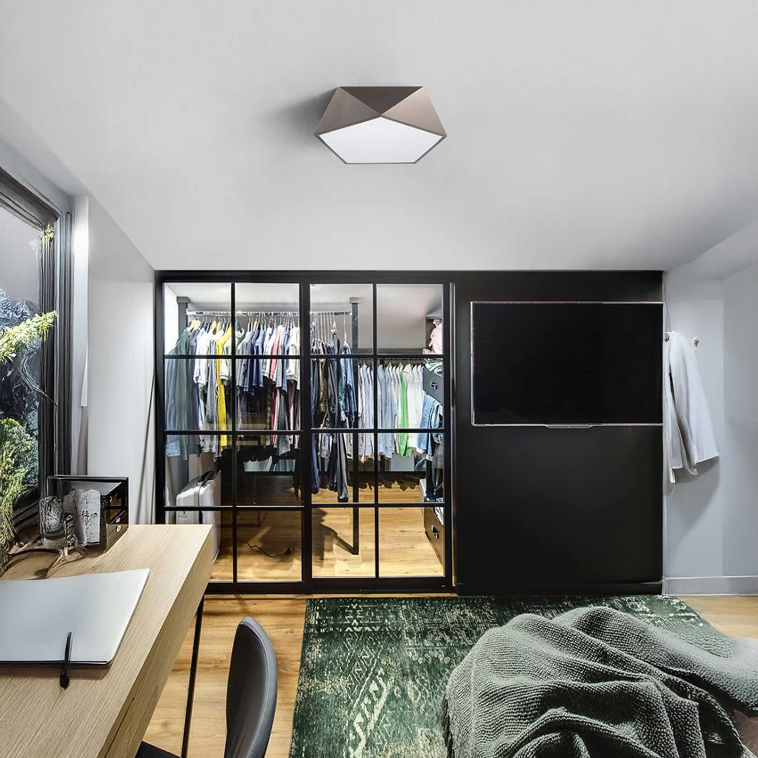 Nova Luce Darius E27 stropna svjetiljka