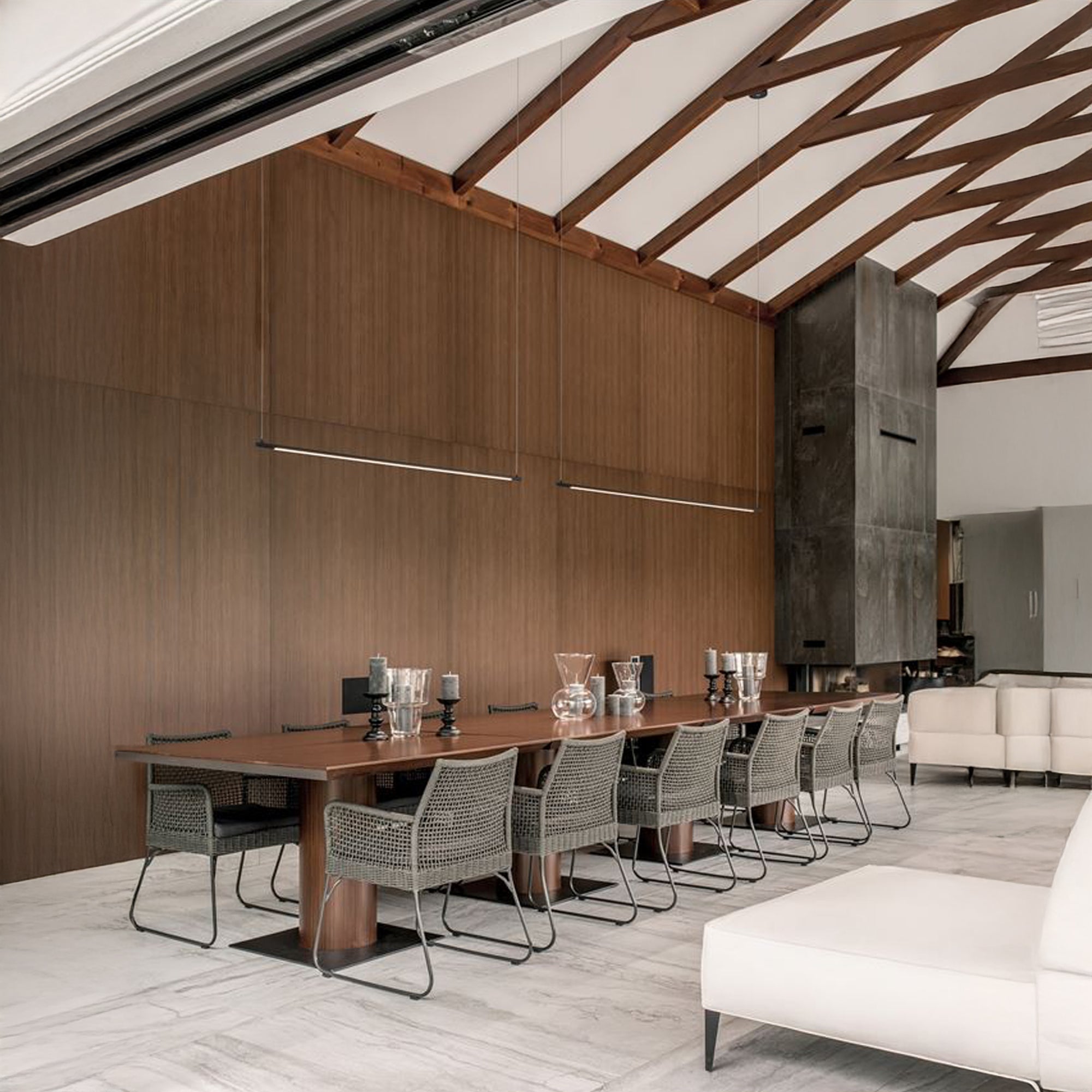 Nova Luce Elettra LED závěsné liniové svítidlo