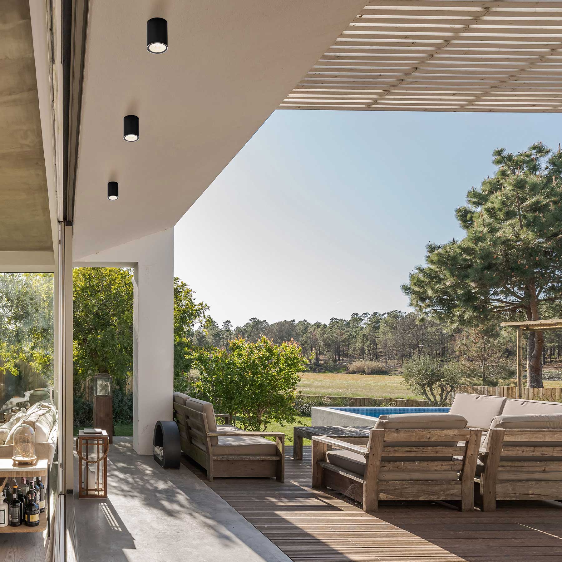 Nova Luce Lumina LED stropní svítidlo IP65