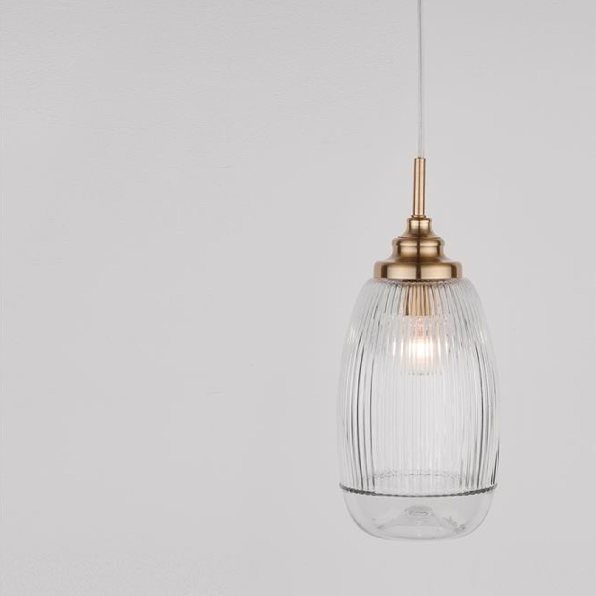 Nova Luce Mond E14 skleněné závěsné svítidlo