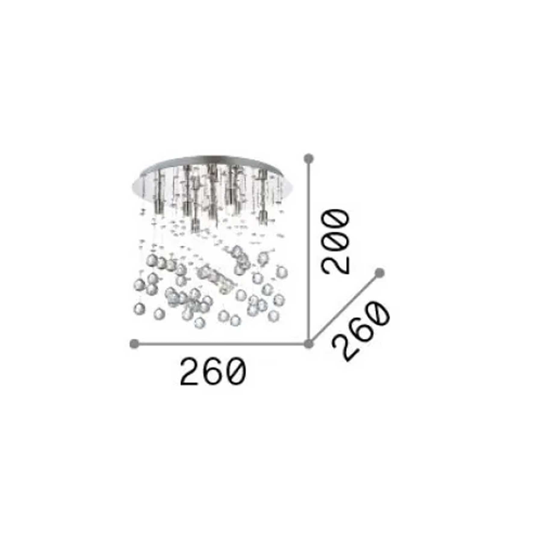 Ideal Lux Moonlight G9 stropní svítidlo
