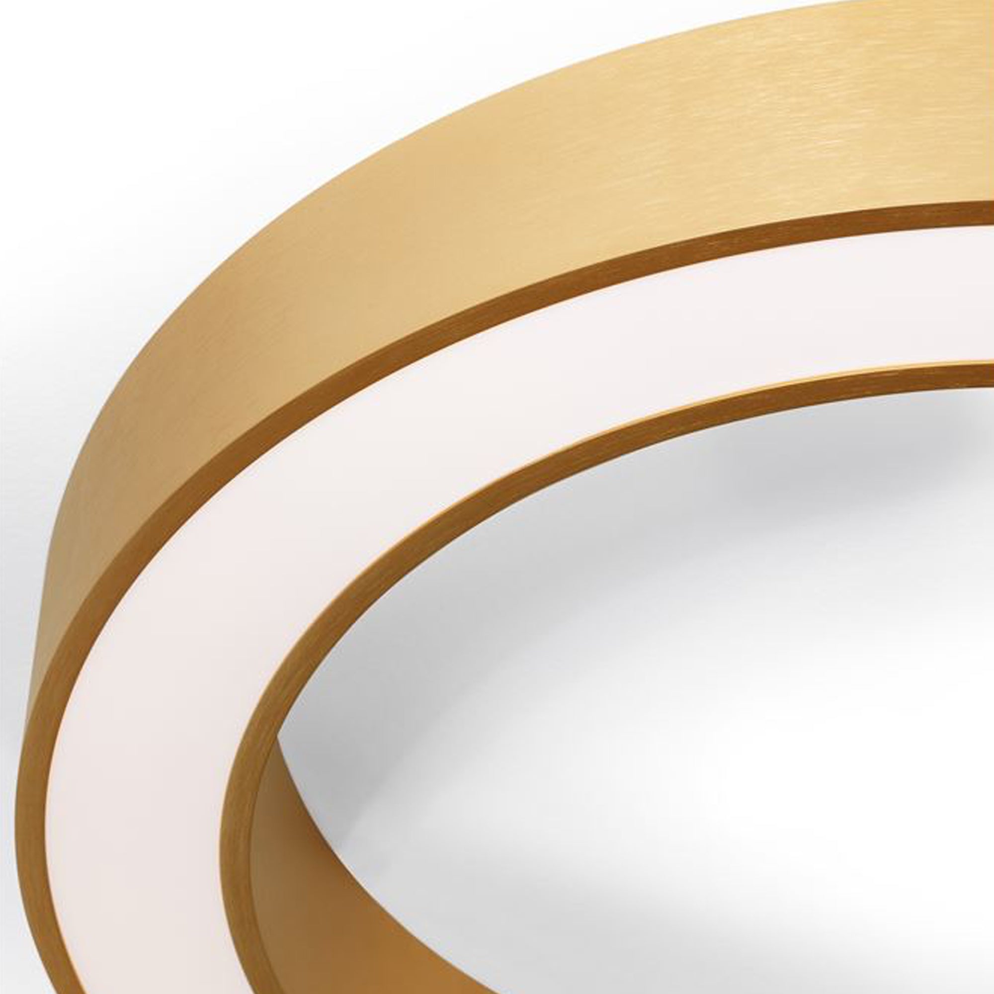 Nova Luce Morbido LED kruhové přisazené svítidlo CCT s ovladačem + app