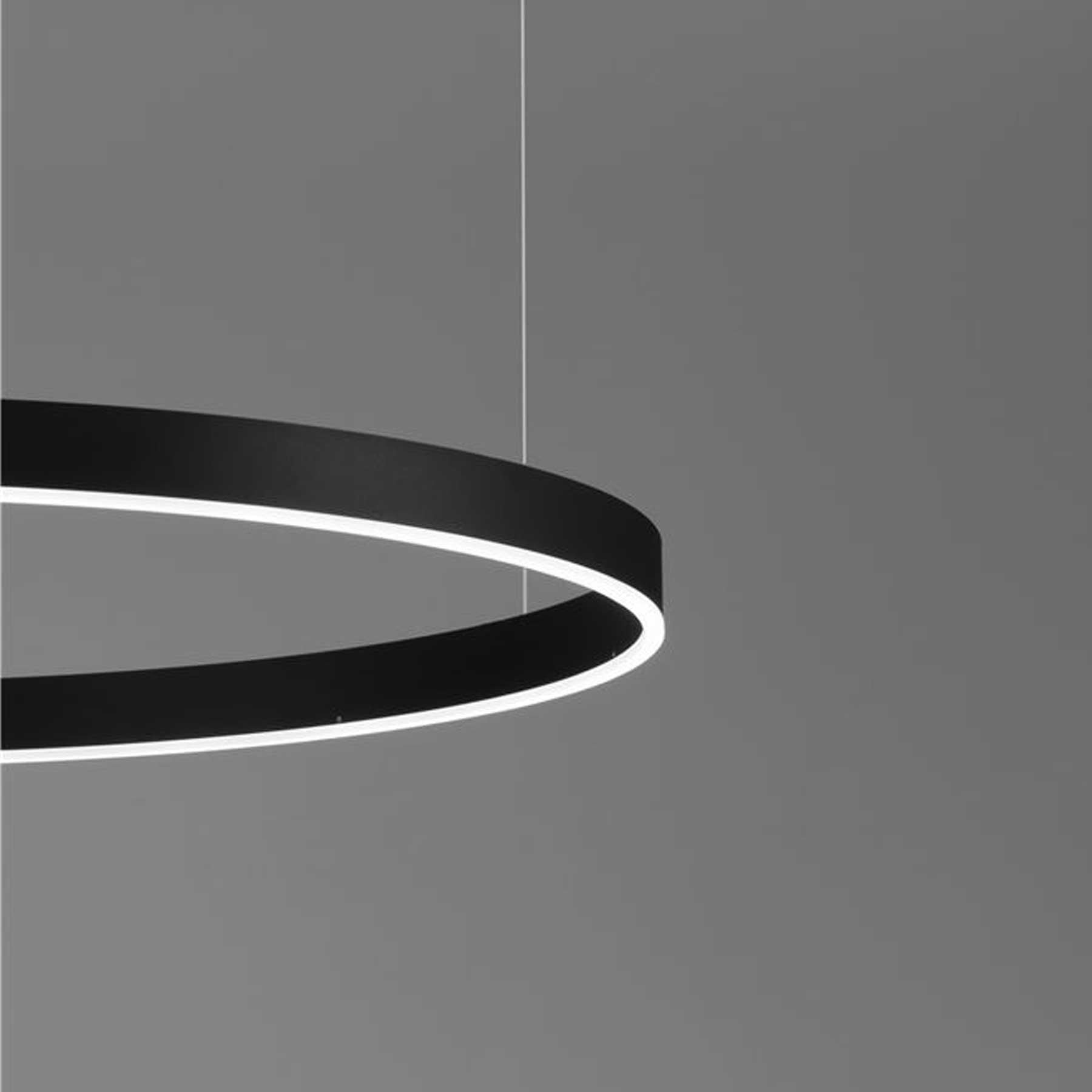 Nova Luce Motif LED kruhové závěsné svítidlo stmívatelné CCT