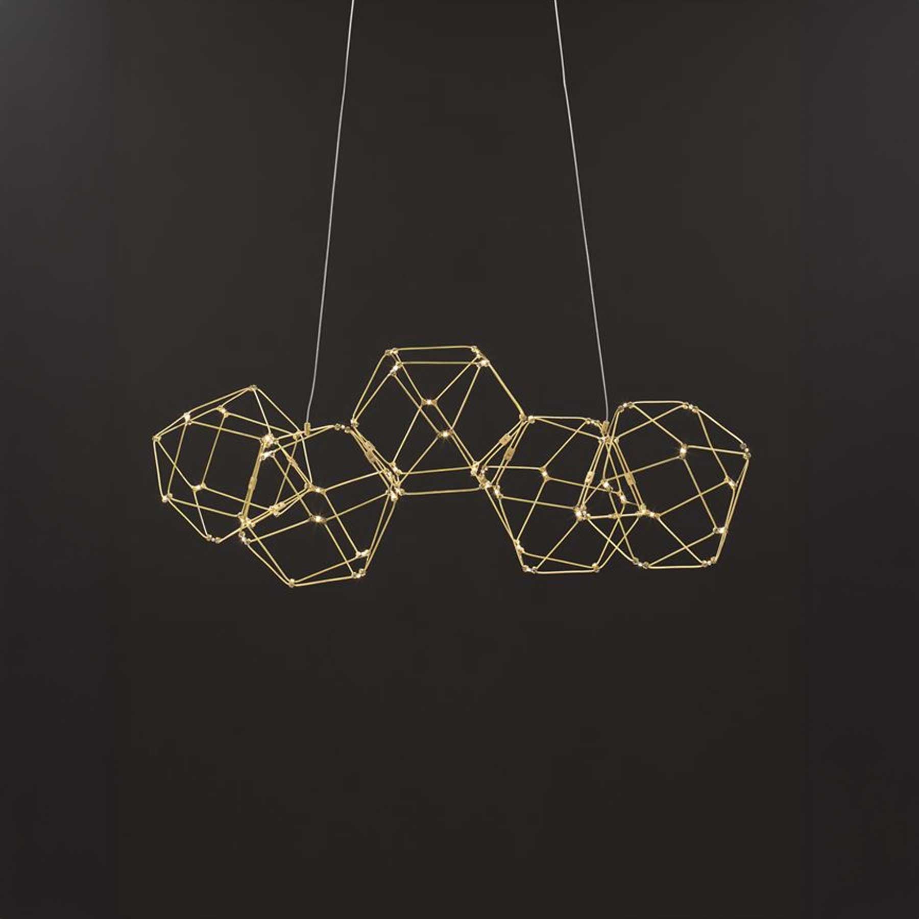 Nova Luce Nebula LED podélné závěsné svítidlo