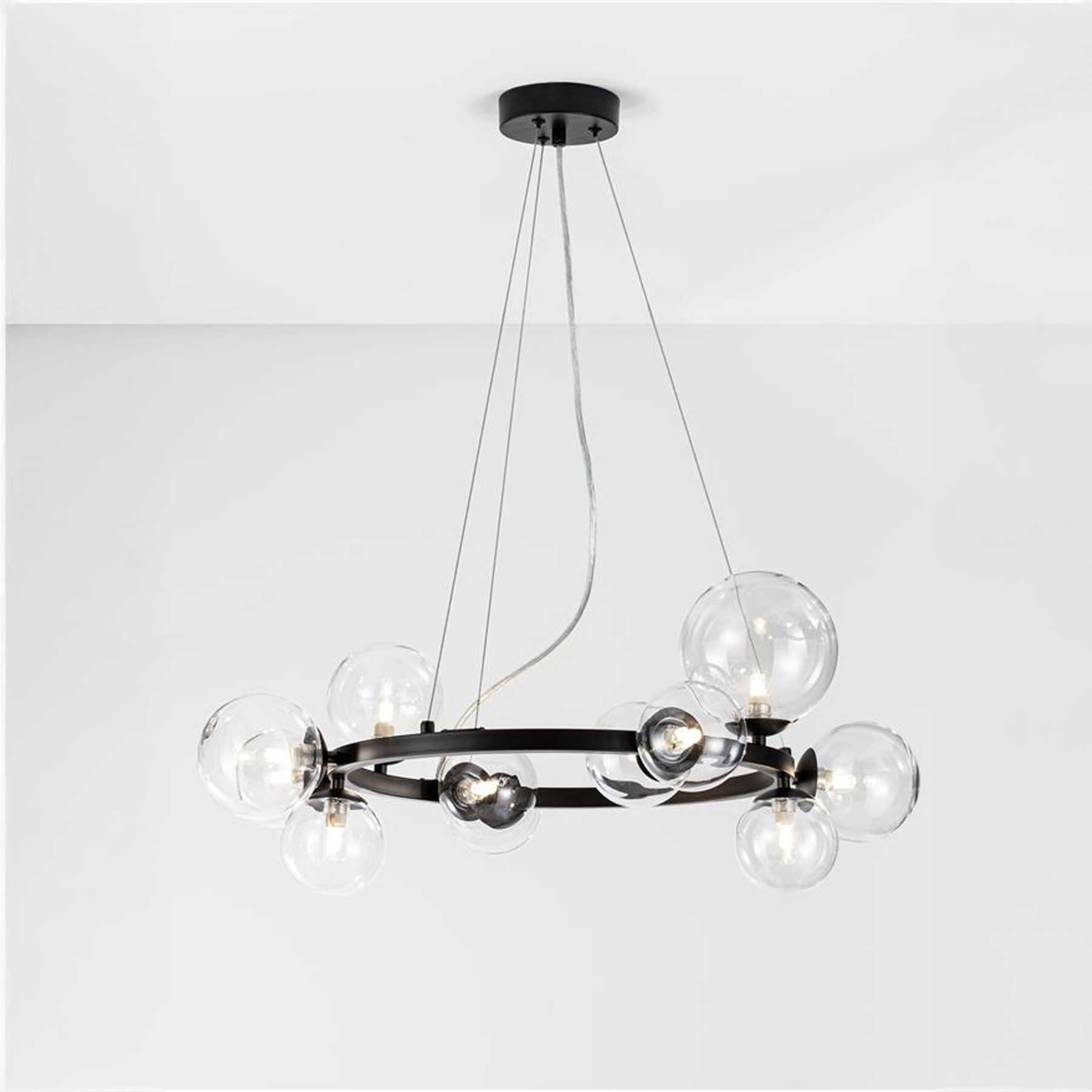 Nova Luce Odillia G9 závěsný kruhový lustr