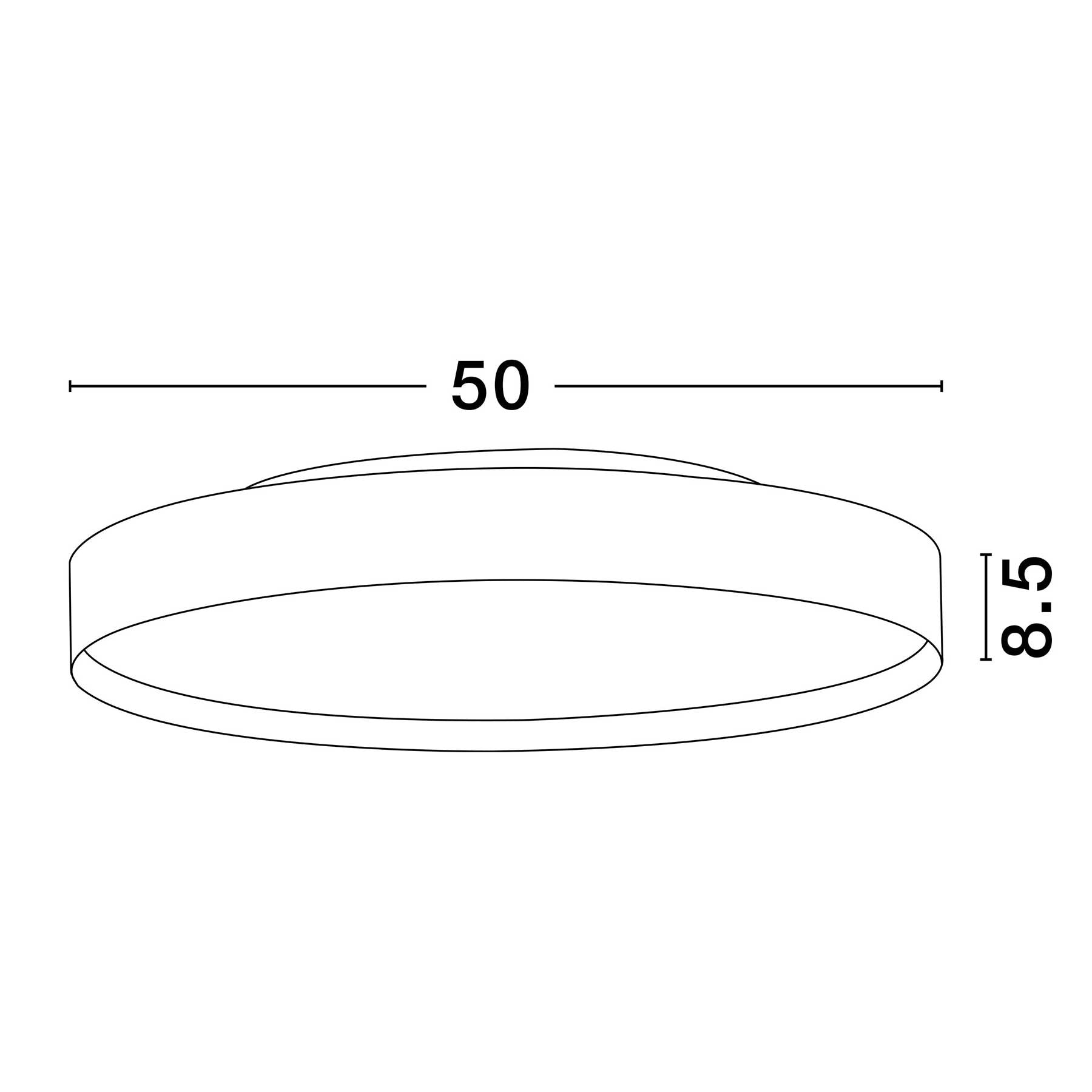 Nova Luce Roi LED stropní svítidlo