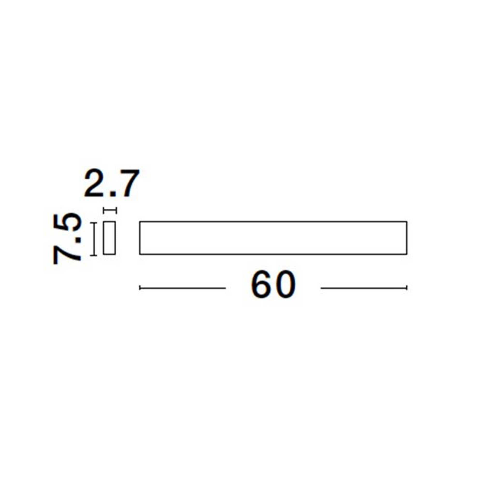 Nova Luce Seline LED zidna svjetiljka IP44 CRI90