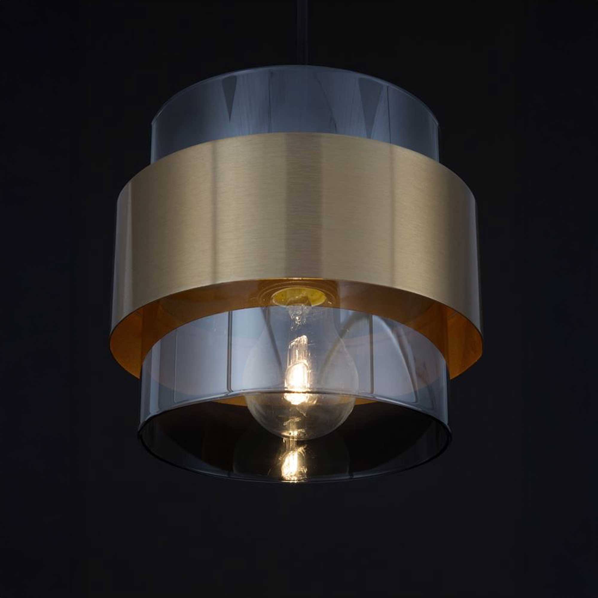 Nova Luce Sianna E27 staklena viseća lampa