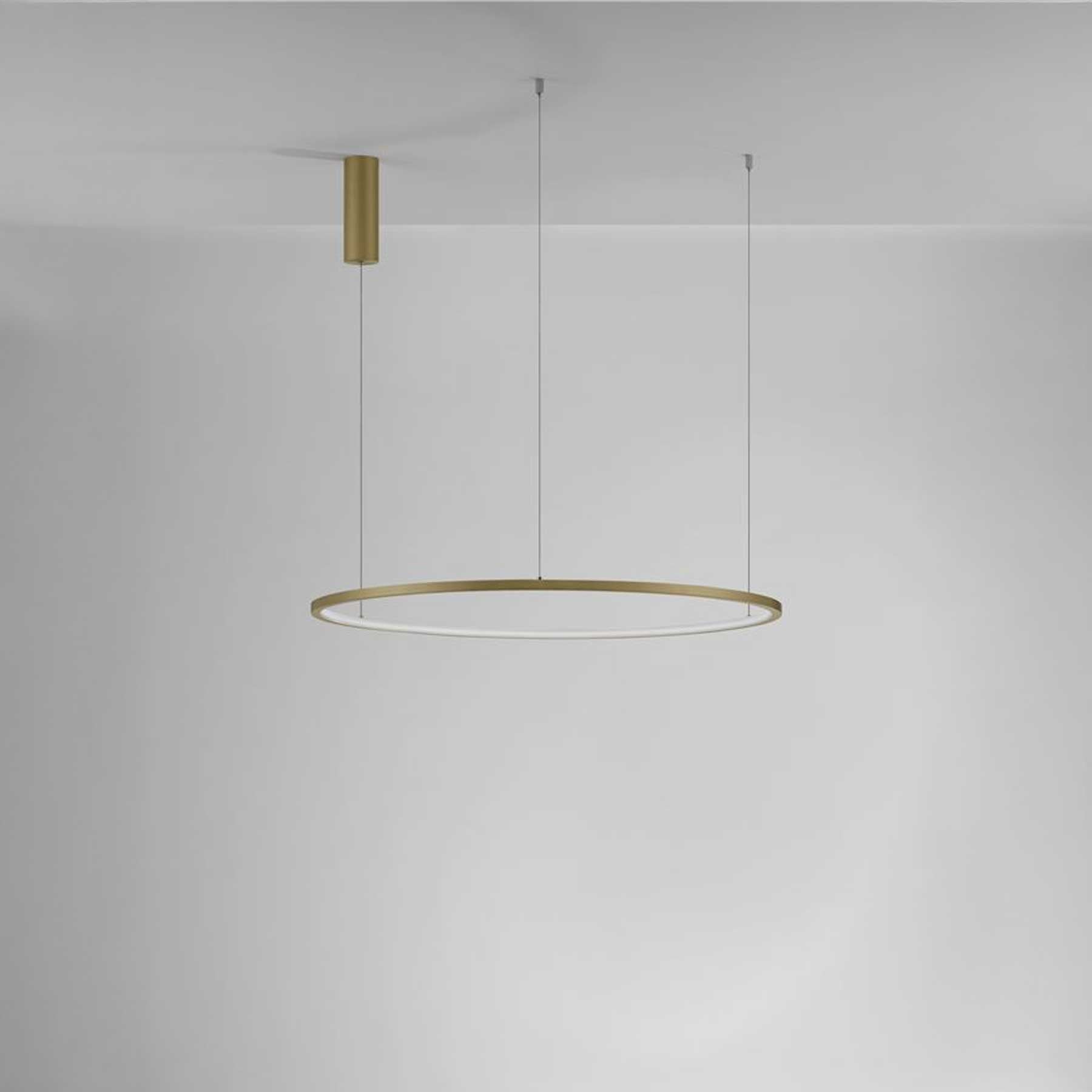 Nova Luce Tarquin LED kruhové závěsné svítidlo