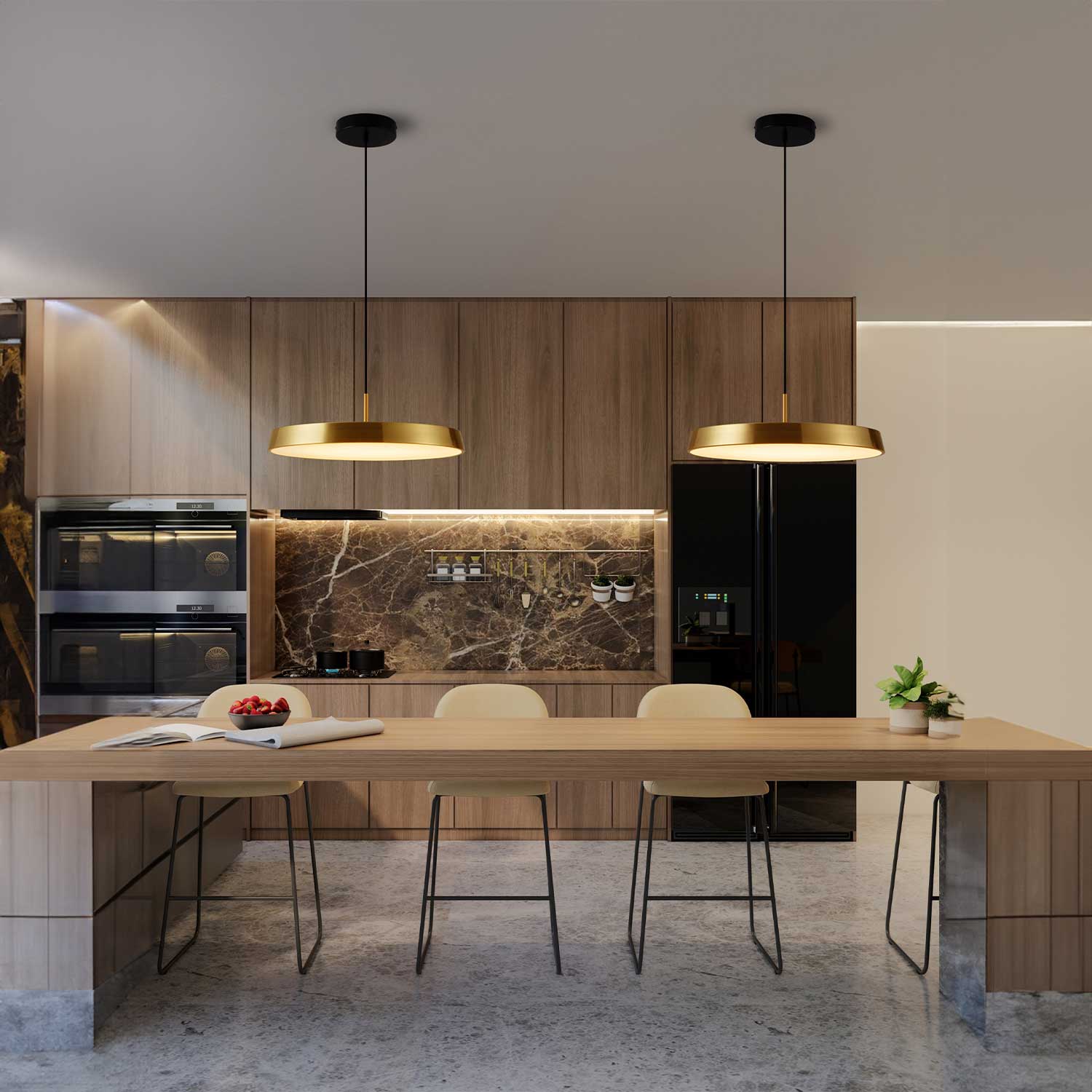 Nova Luce Vetro LED závěsné svítidlo