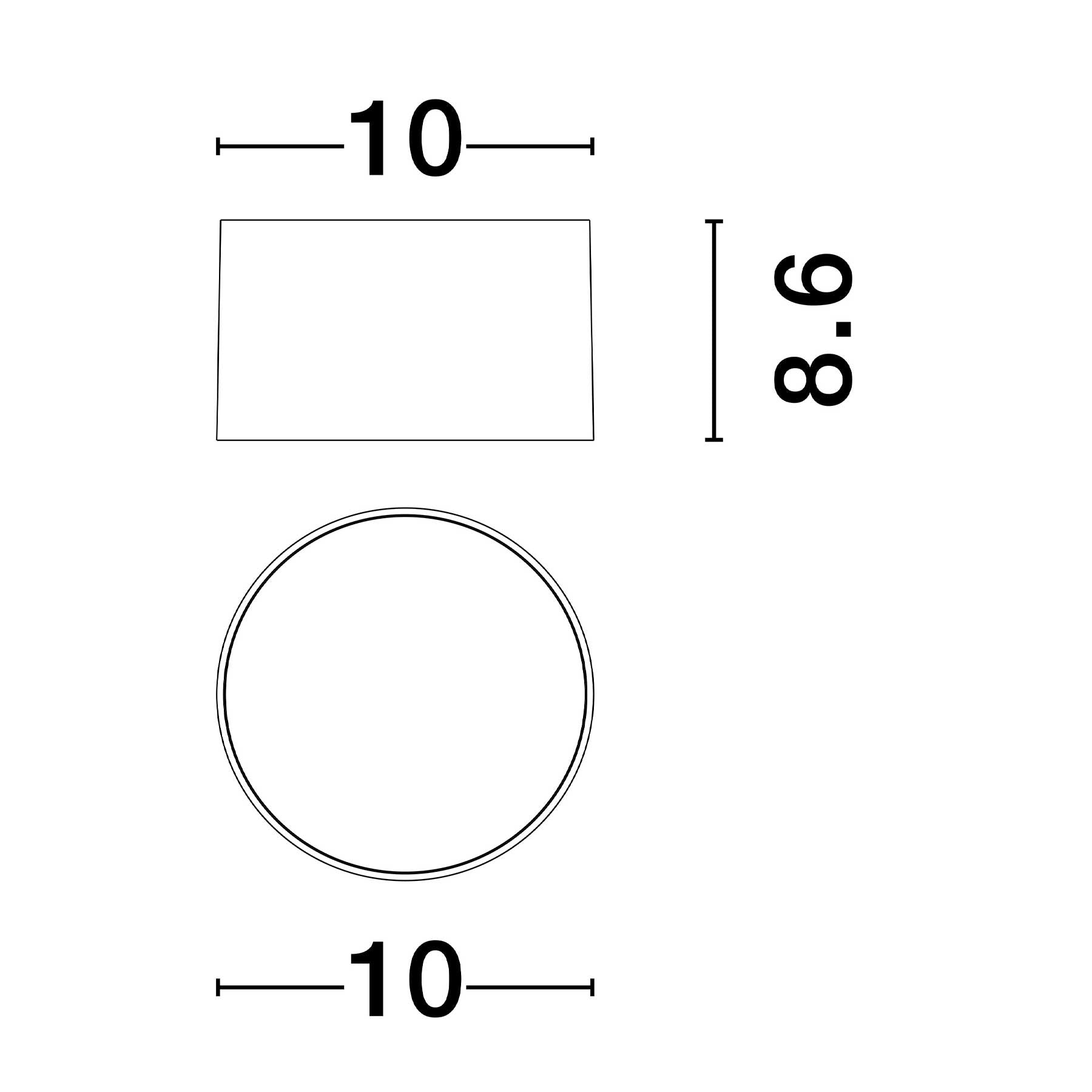 Nova Luce Ziaza LED bodové svítidlo