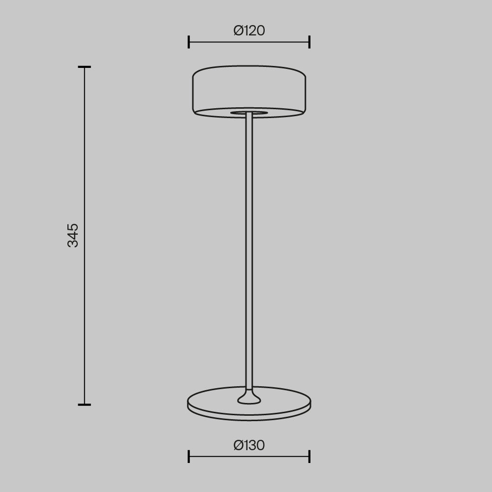 Maytoni AI Collaboration LED prijenosna stolna lampa