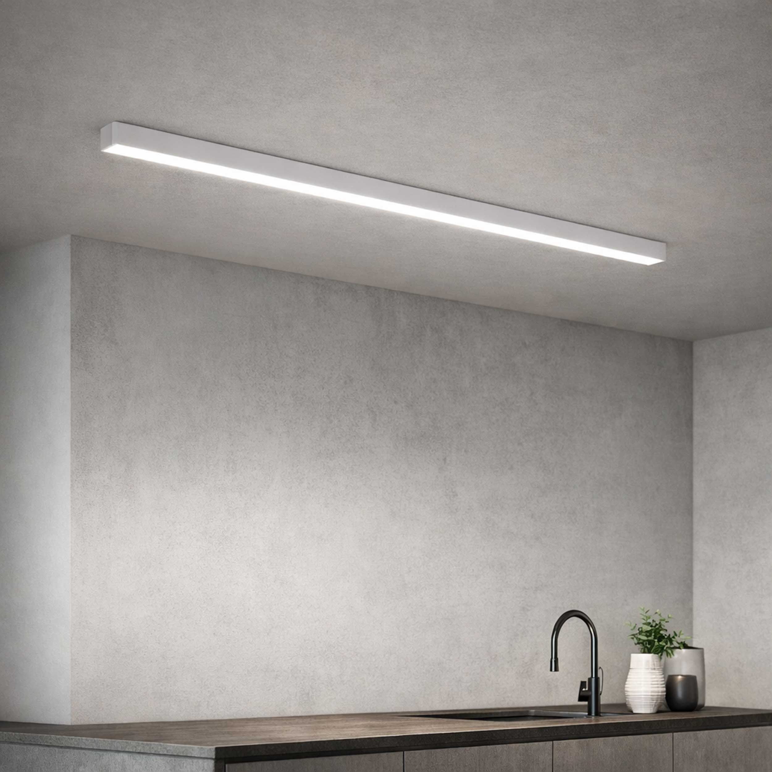 Spectrum ALLDAY Basic LED stropna linearna svjetiljka 2700/4000/6000K bijela