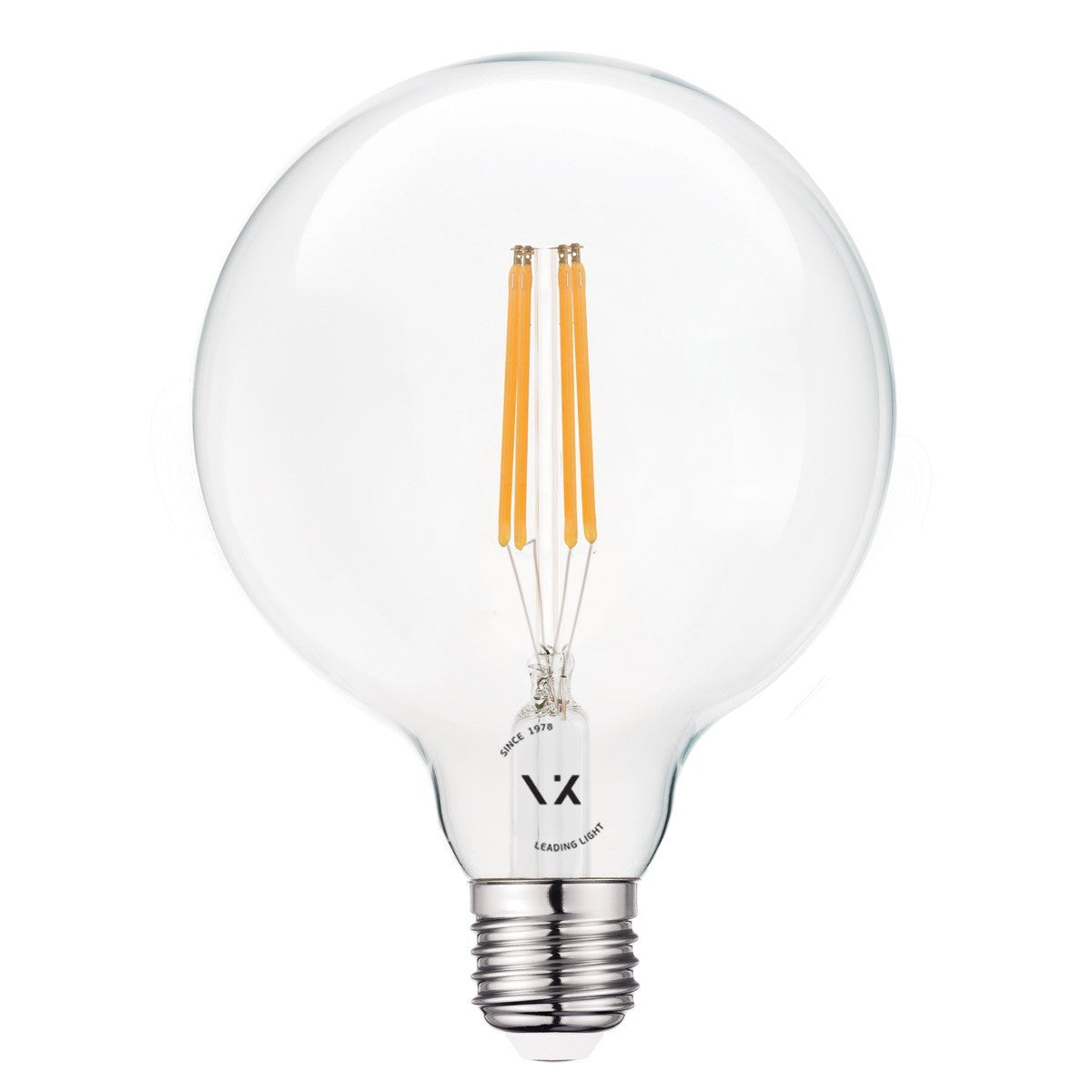 VK Light Globo Filament Clear E27 LED žarulja, ø125, 2700K