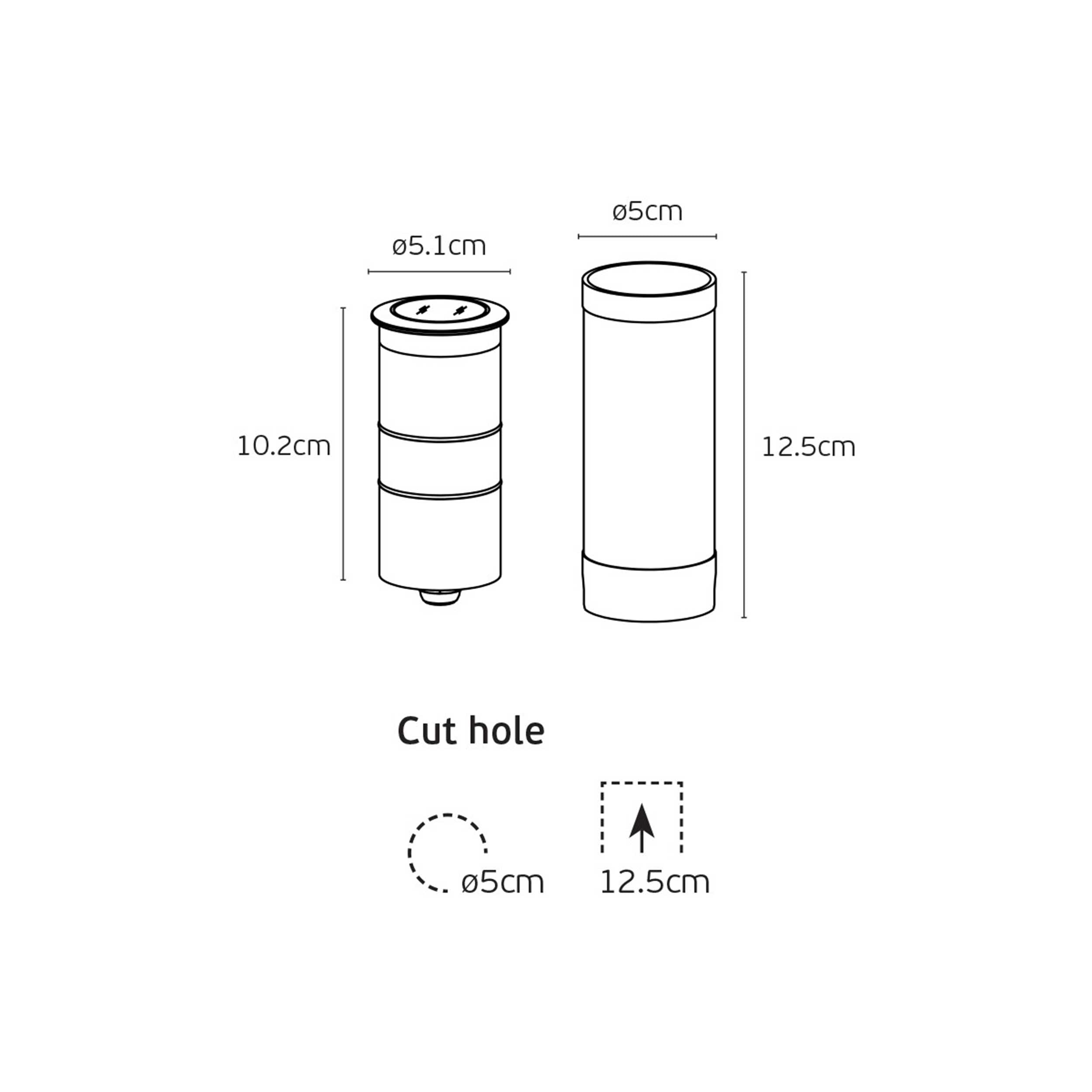 VK Light Moom LED ulična svjetiljka za stup IP67