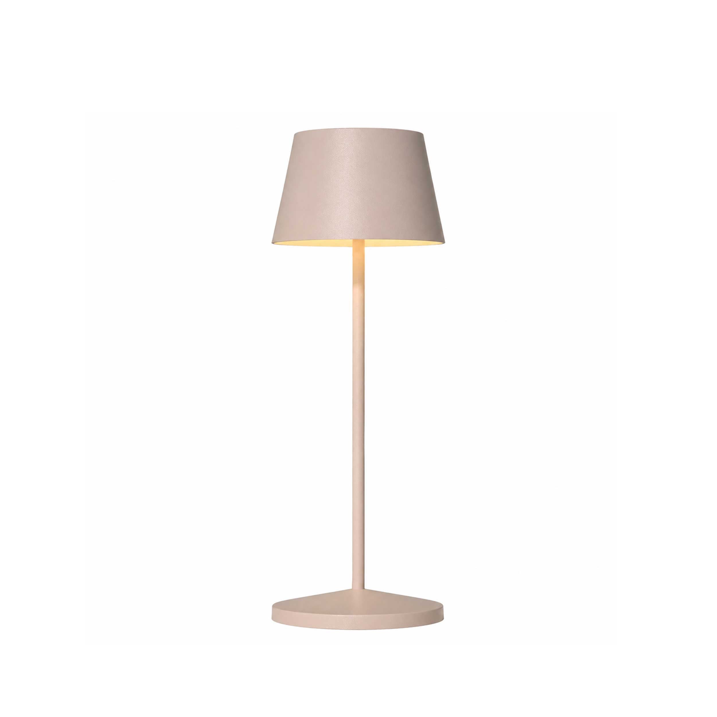 VK Light Opos LED prijenosna stolna lampa, IP65, okrugla