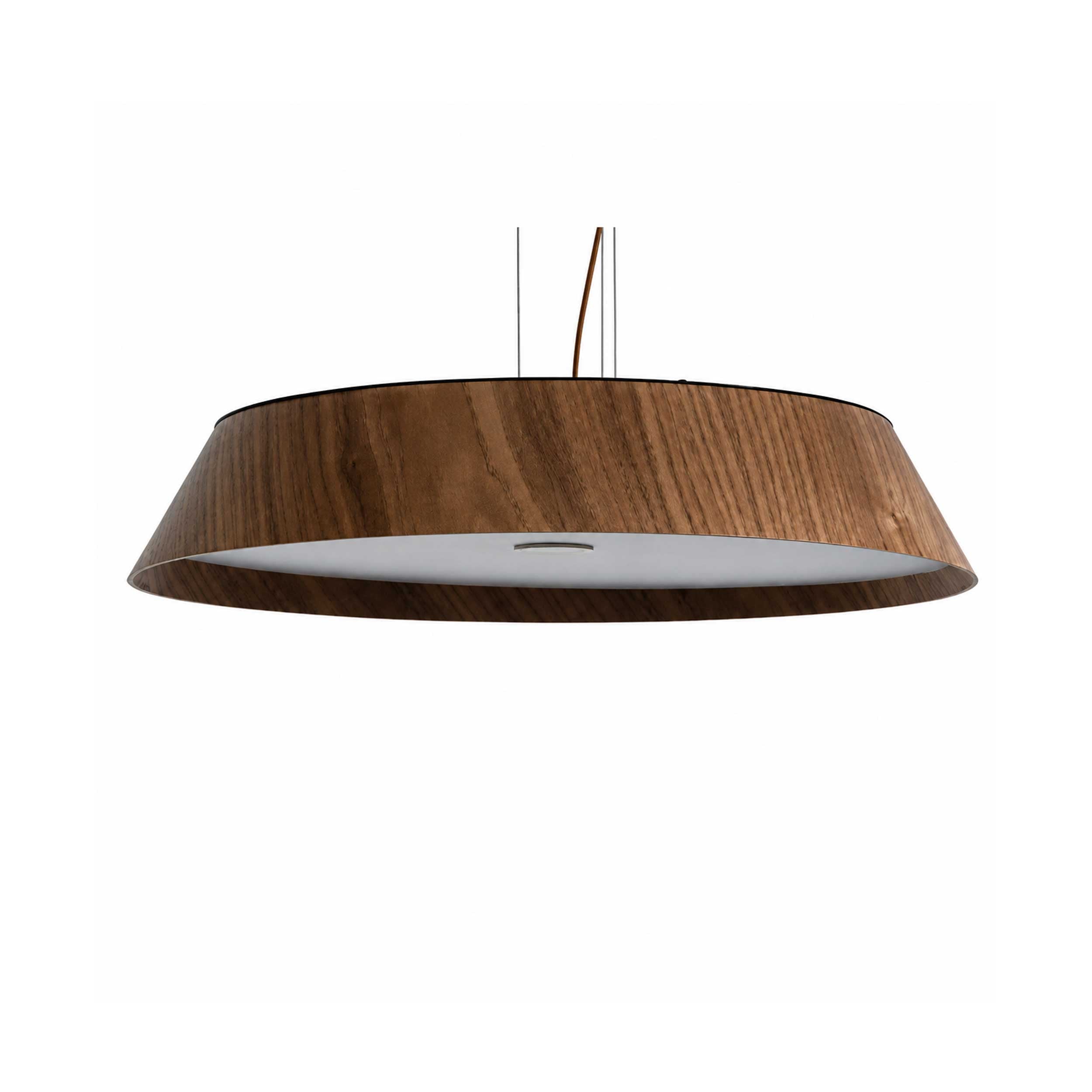 VK Light Woody LED okruglo drveno viseće svjetlo