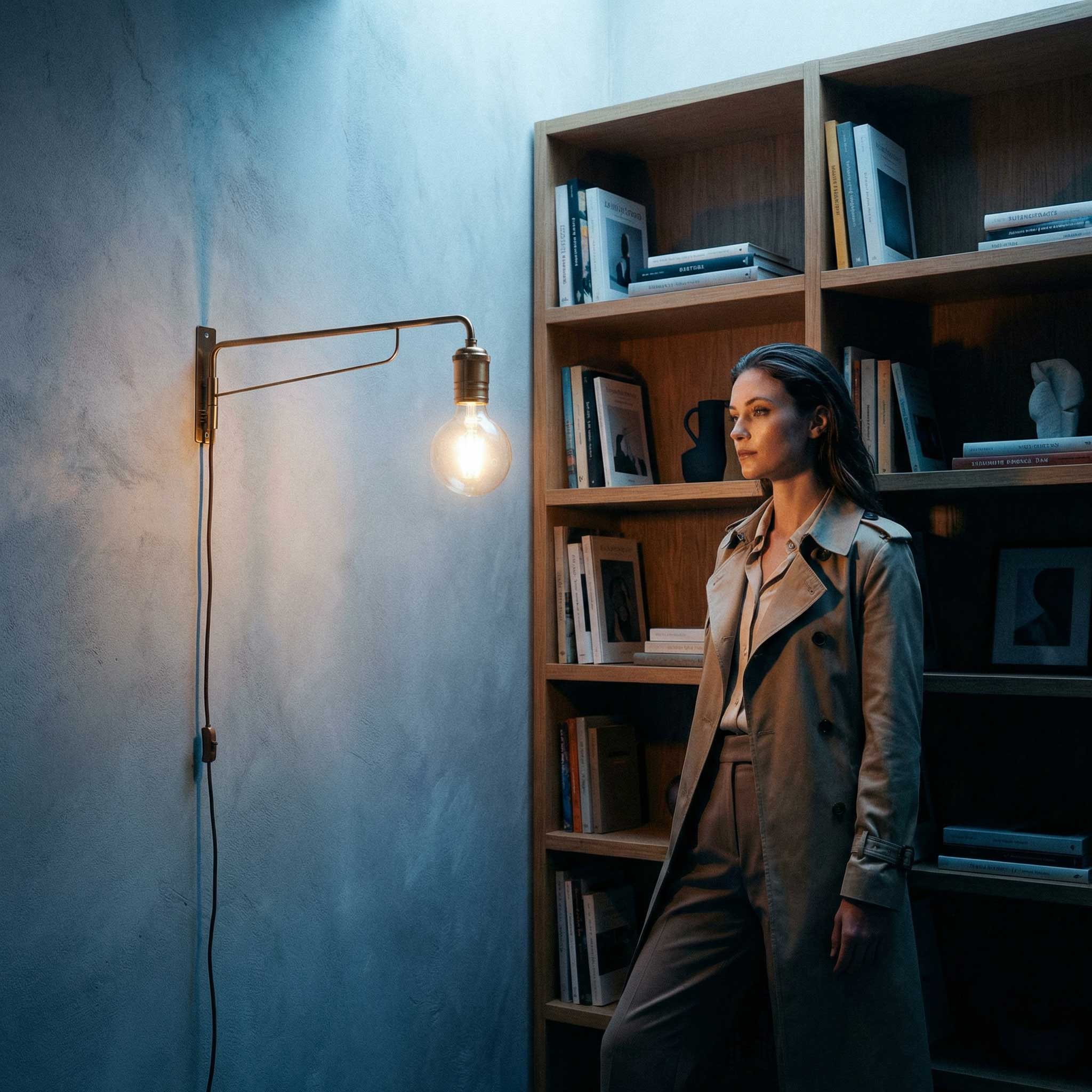 Ideal Lux Newton E27 zidna svjetiljka