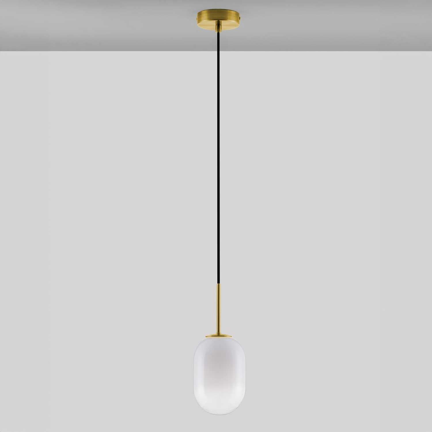 Nova Luce Chrysi G9 skleněné závěsné svítidlo zlaté