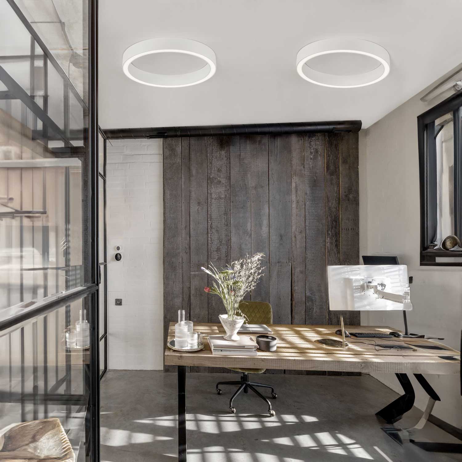 Nova Luce Sting LED kruhové stropní svítidlo stmívatelné