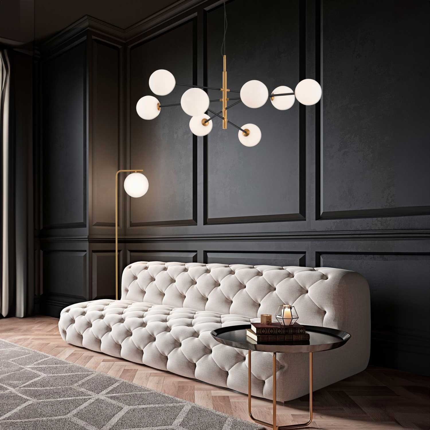 Nova Luce Vitra G9 závěsné svítidlo lustr