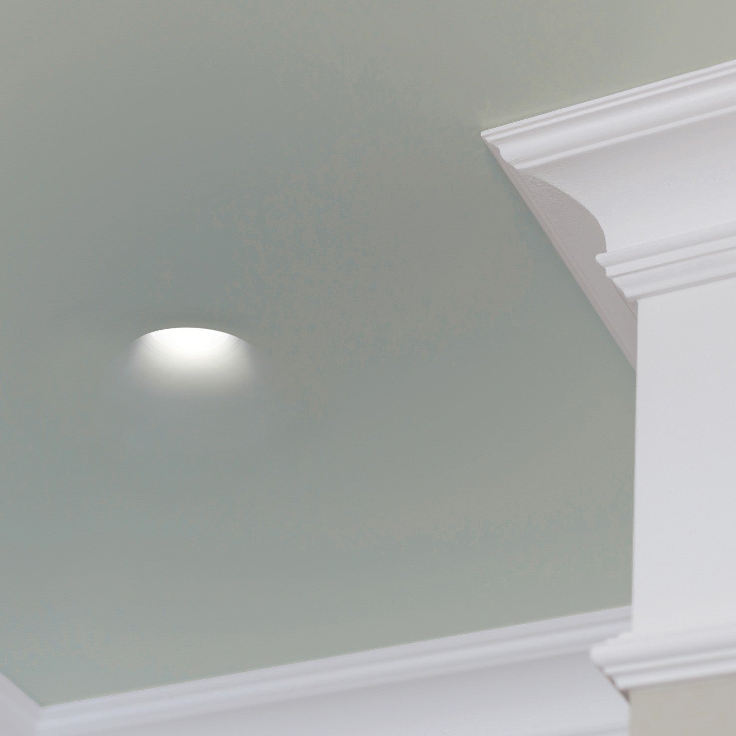 Indeluz Trimless Len Round S GU10 zápustné svítidlo