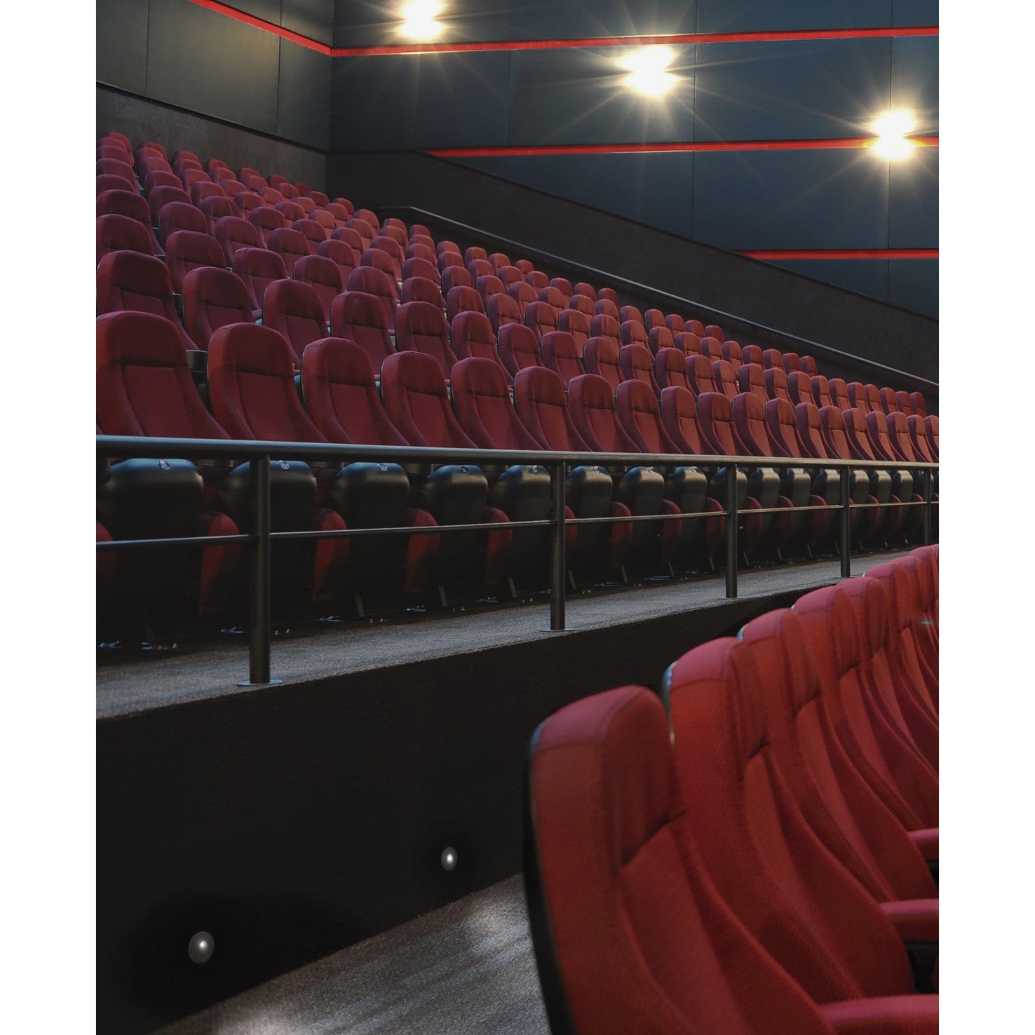 Indeluz Ligur Square LED zápustné svítidlo stříbrné