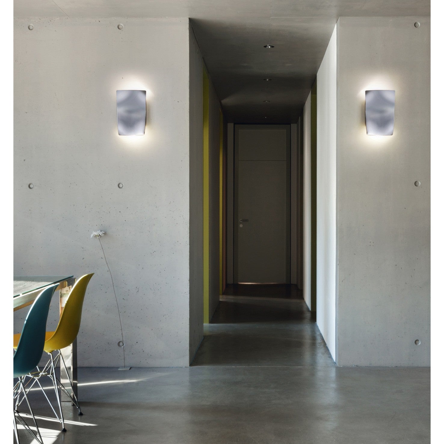 Exo Toliman LED nástěnné svítidlo bílé