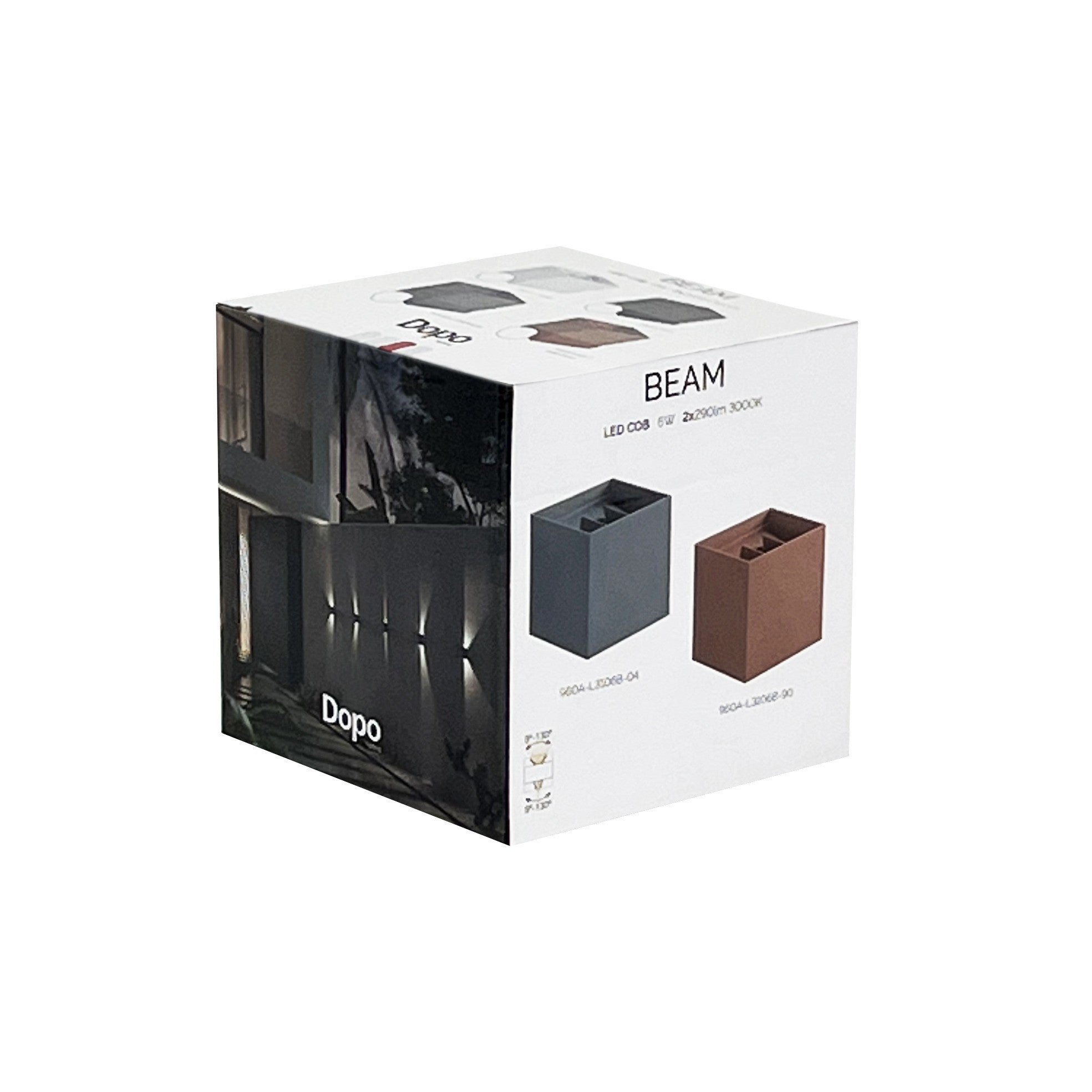 Dopo Beam up/down LED přisazené svítidlo antracitové