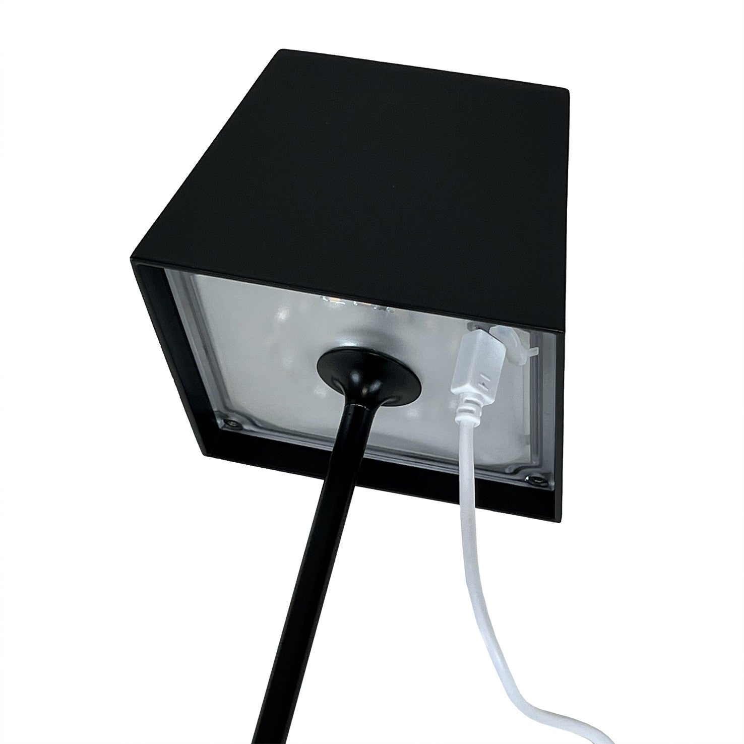 Dopo Litta Square LED přenosná lampa černá