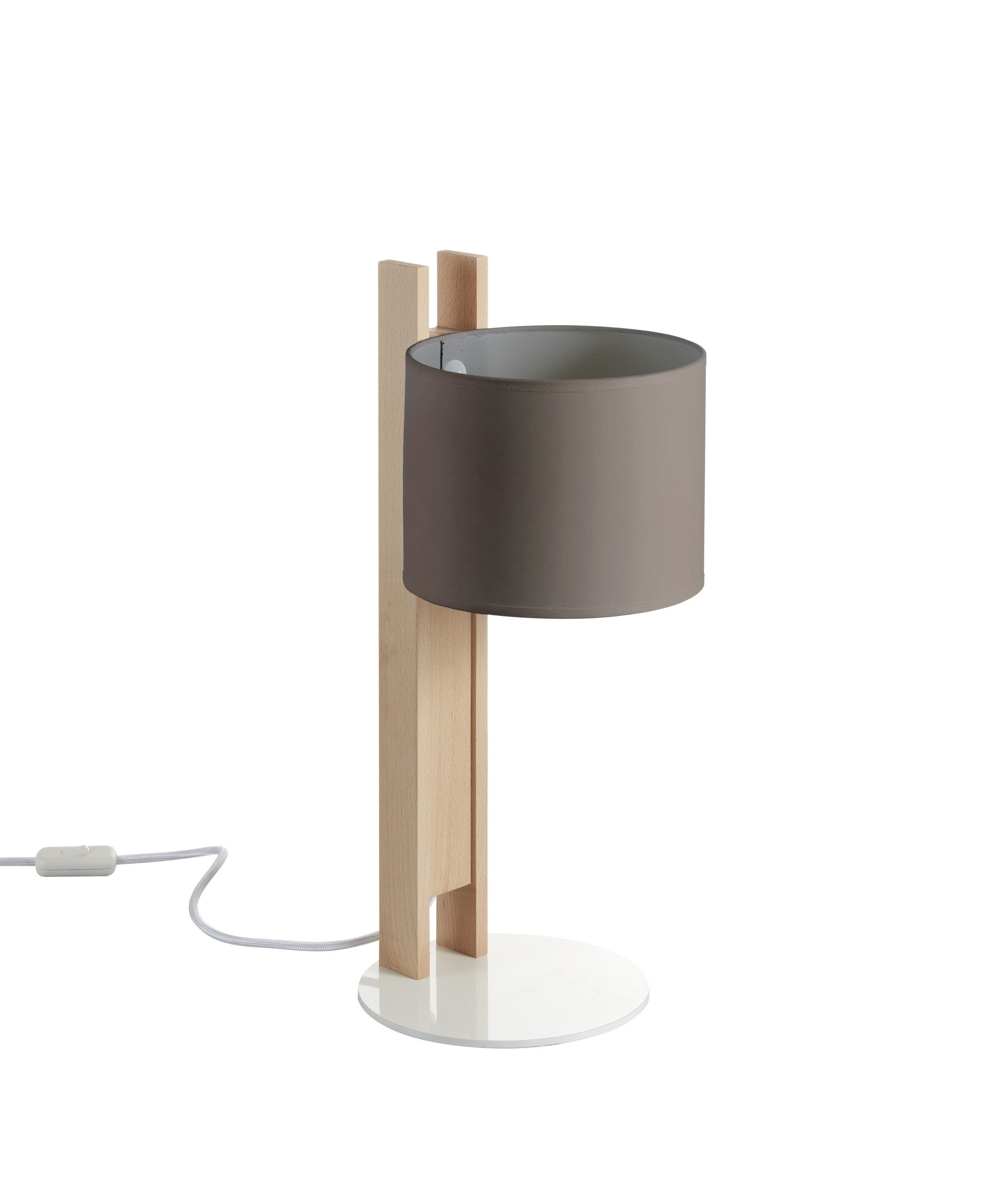 Exo Compact T E27 stolní svítidlo hnědé