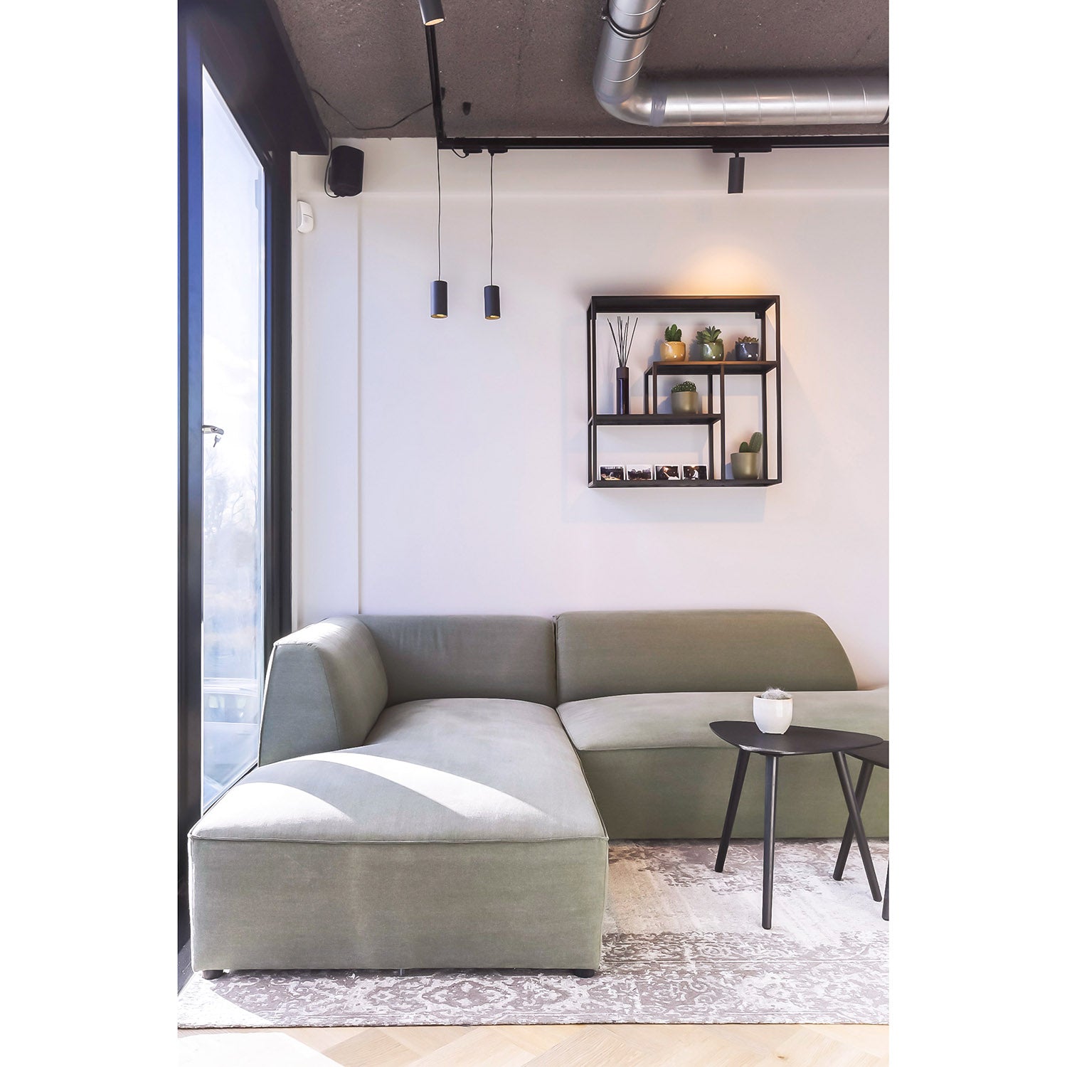 KARIZMA luce Dea Vesta S LED svítidlo pro 48V lištu černé