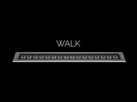 Učitaj video: Cristher Walk Reces Mat L620 LED zápustné svítidlo