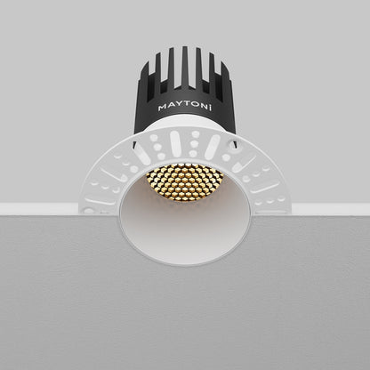 Maytoni Dip LED 50° ugradbena kružna svjetiljka za dolje, bijela