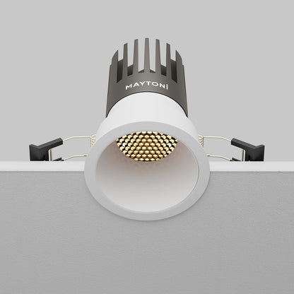Maytoni Dip LED 50° ugradbena kružna svjetiljka za dolje, bijela