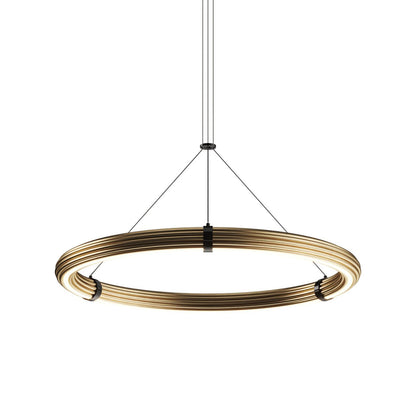 Aromas Elli LED závěsné kruhové svítidlo stmívatelné