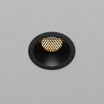 Maytoni Dip LED 50° ugradbena kružna svjetiljka za dolje, crna
