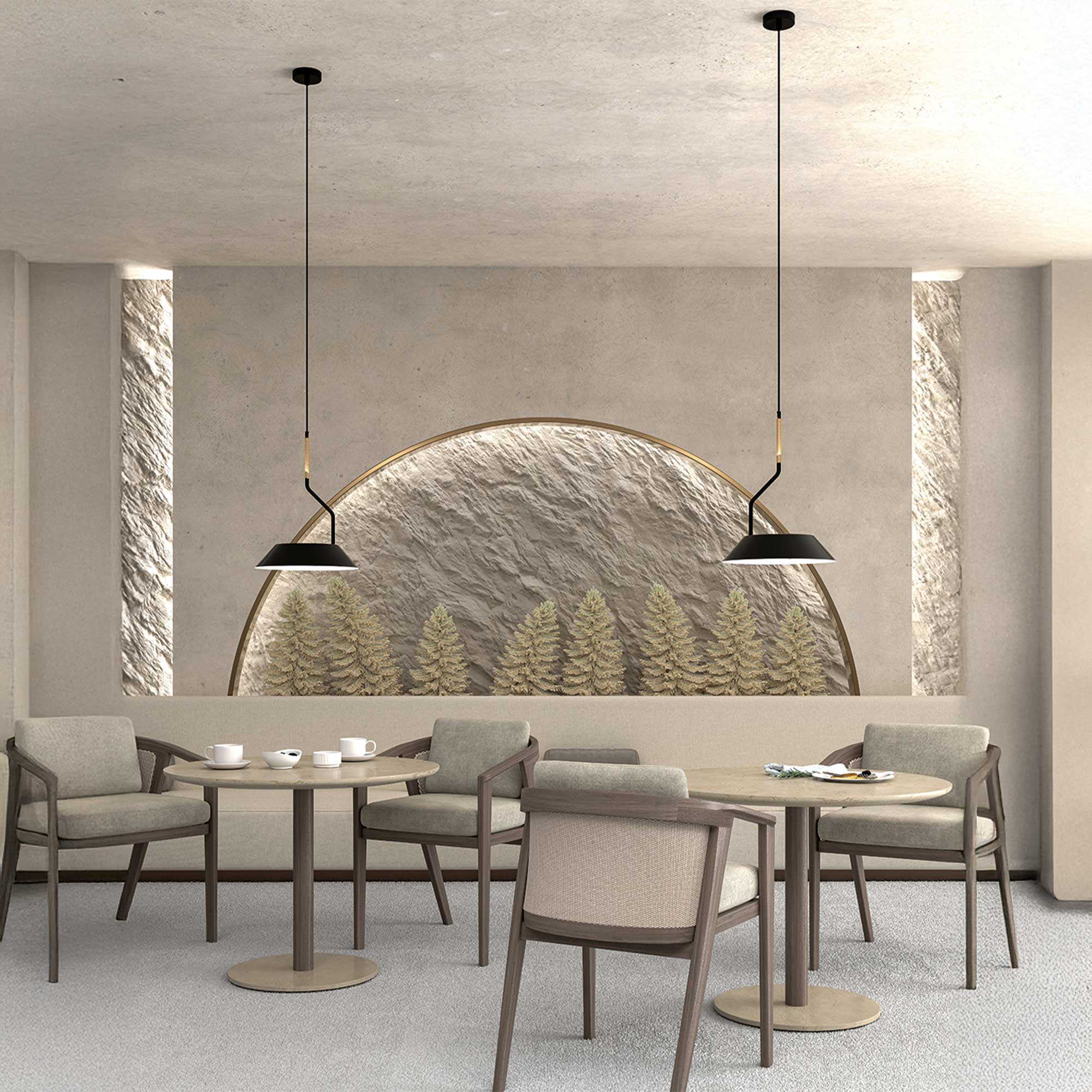 Aromas Aider E27 závěsné svítidlo