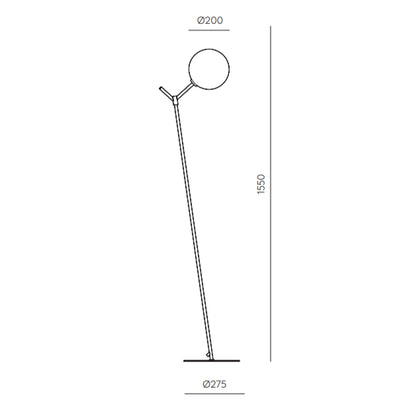 Aromas Atom G9 stojací svítidlo