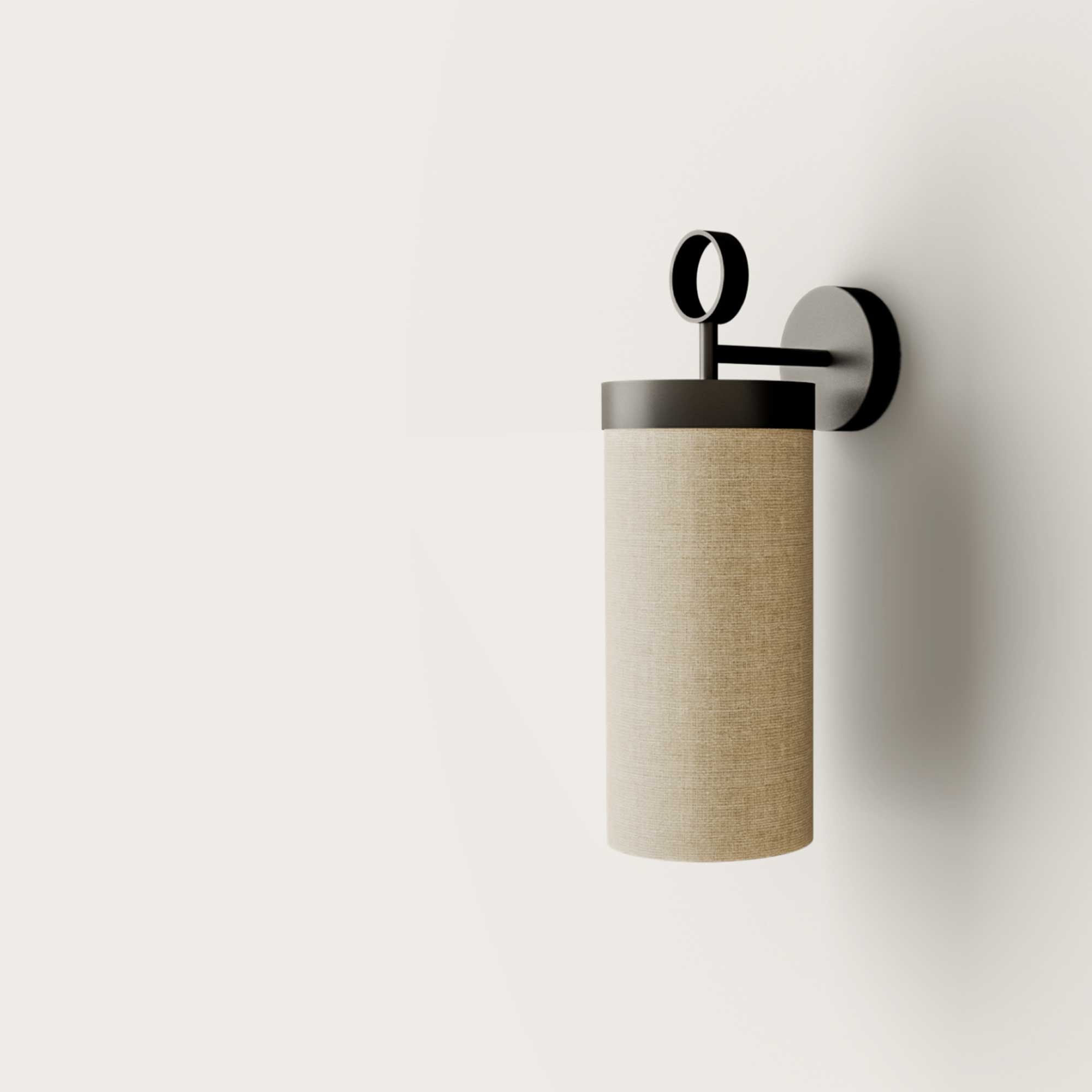 Aromas Nooi T8 nástěnné svítidlo lněné