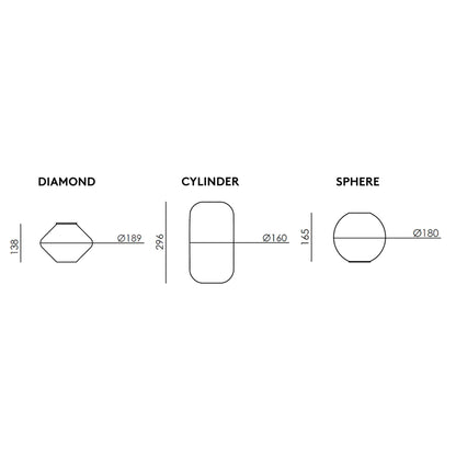 Aromas Papi GU10 závěsné svítidlo