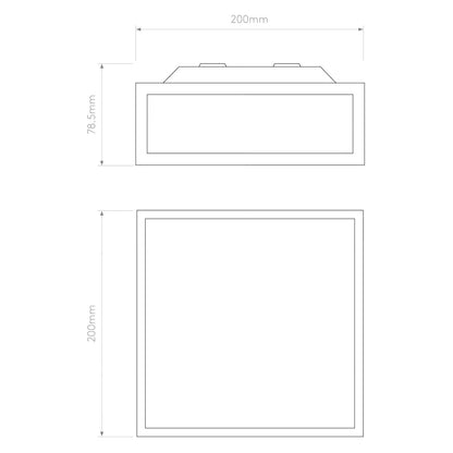 Astro Mashiko E27 stropní svítidlo IP44