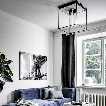 Buster & Punch Caged E27 industriální lustr