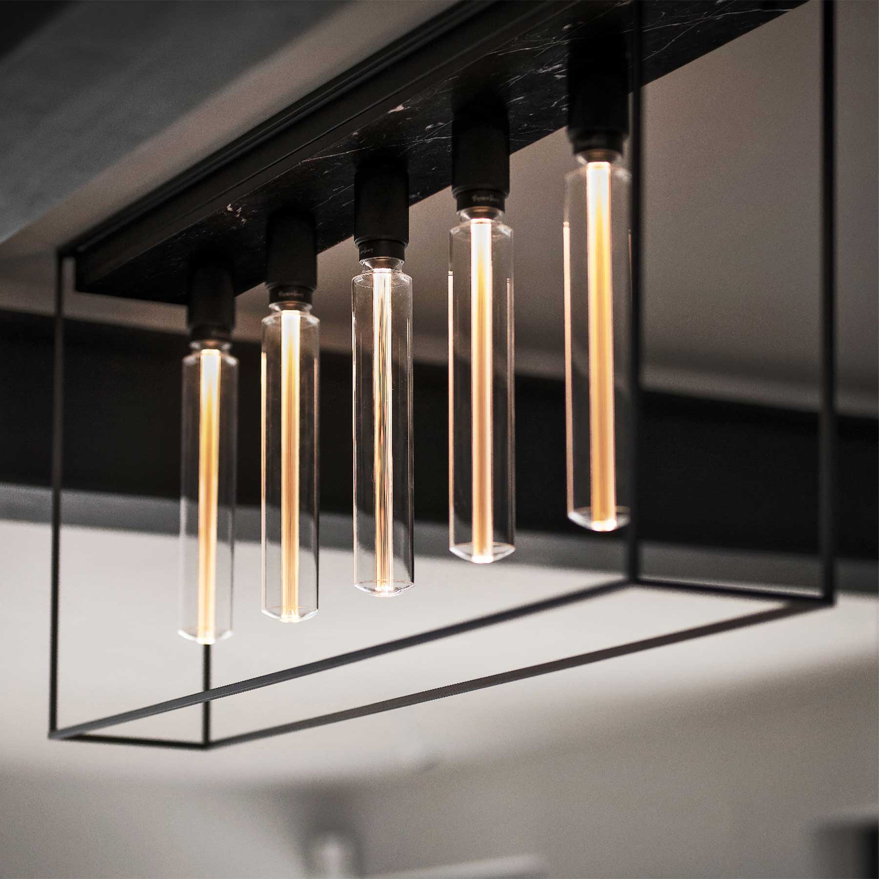 Buster & Punch Caged E27 industriální lustr