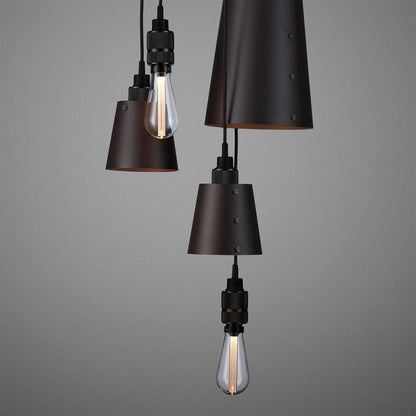 Buster & Punch HOOKED Mix E27 grafitové závěsné svítidlo