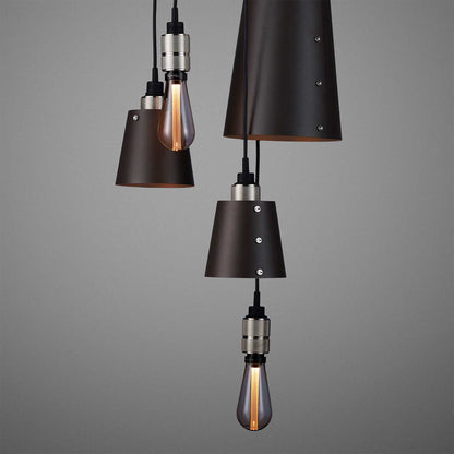 Buster & Punch HOOKED Mix E27 grafitové závěsné svítidlo