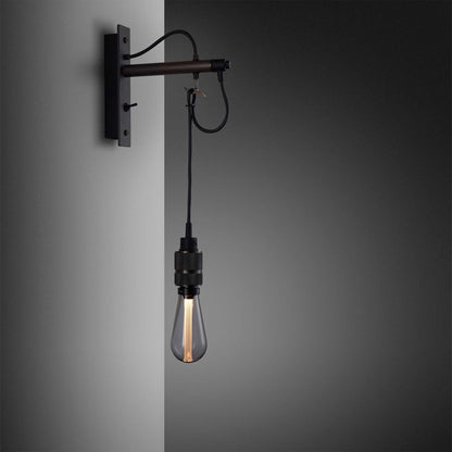 Buster & Punch E27 HOOKED nástěnné grafitové svítidlo